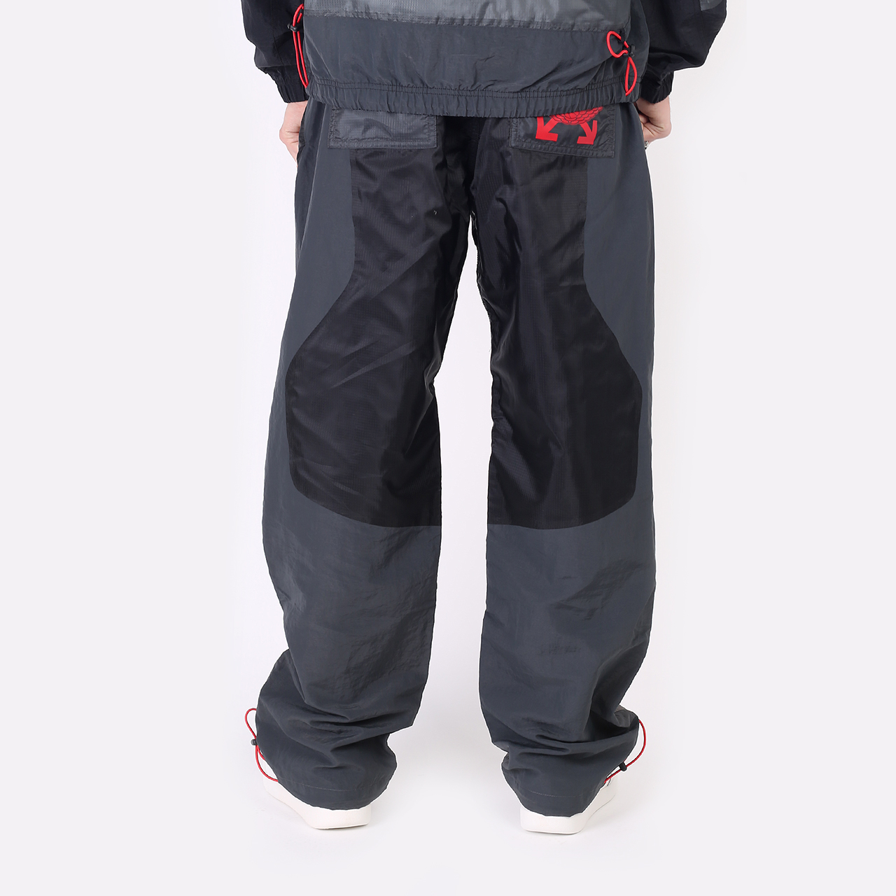 мужские серые брюки Jordan x Off-White Woven Pants CV0543-010 - цена, описание, фото 4
